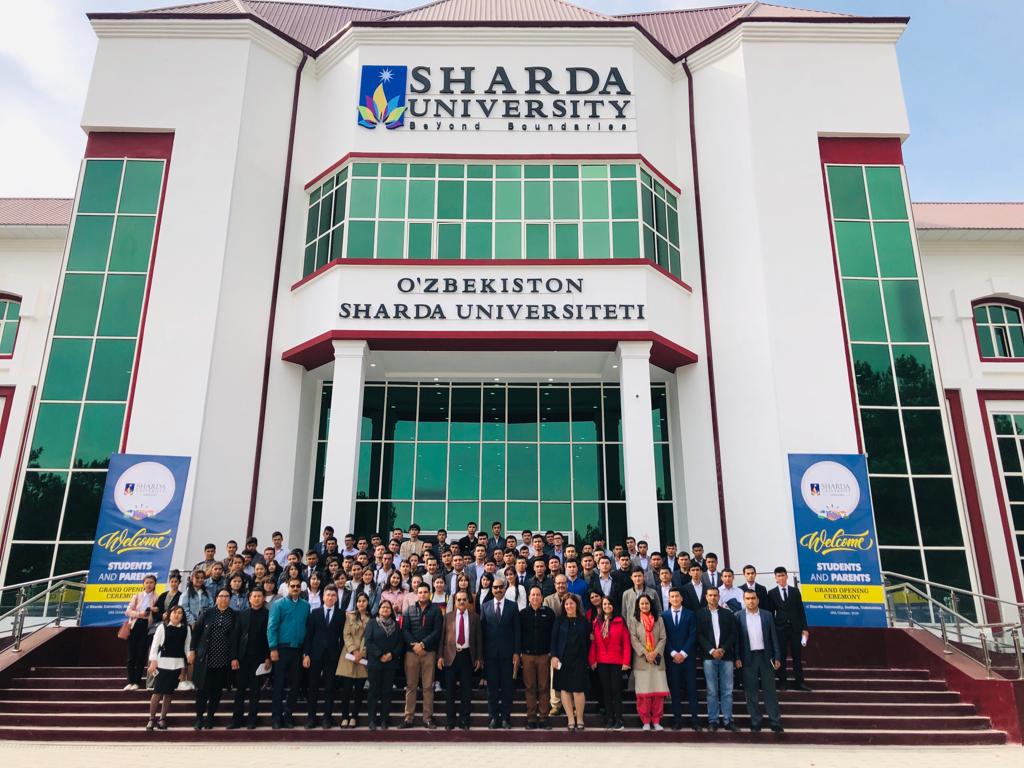 Inauguration ceremony of Sharda University Campus in Uzbekistan on 19th October 2019